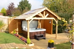 Another Tub Installation With One Of Our Gazebos